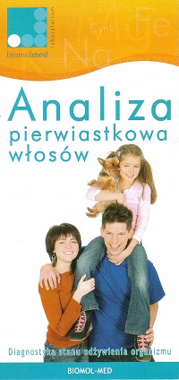 Analiza pierwiastkowa włosów Wrocław Analiza pierwiastkowa włosów Wrocław